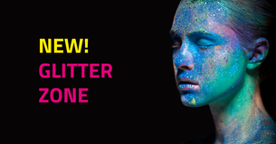 New! Glitter zone!